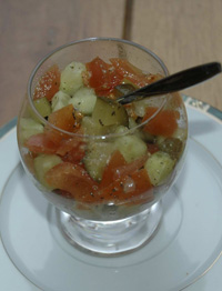 tartare de légumes