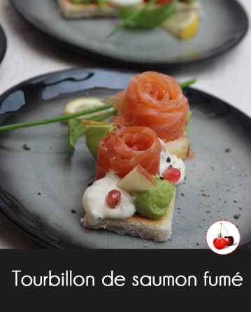 Tourbillon de saumon fumé