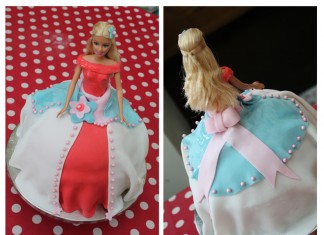 Mon premier Barbie Cake !