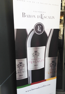 Baron d’Escalin vin de la vallée du Rhône