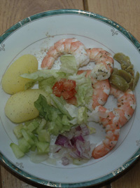 tartare de scampi