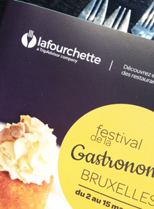 1er Festival de la gastronomie La Fourchette – à Bruxelles