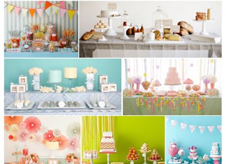 décoration de buffet