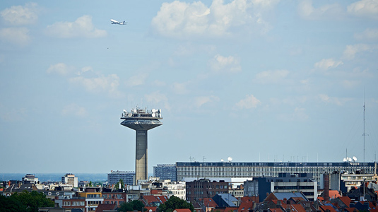 Quand les fromages suisse s’invite dans le ciel de Bruxelles