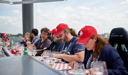 Quand les fromages suisse s’invite dans le ciel de Bruxelles