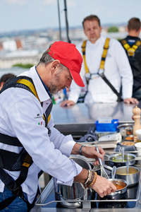 Quand les fromages suisse s’invite dans le ciel de Bruxelles