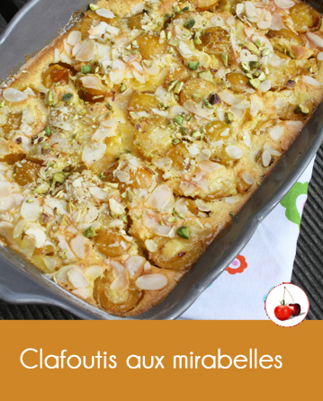 Clafoutis aux mirabelles