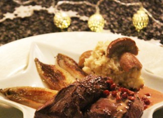 filet de biche à la plancha