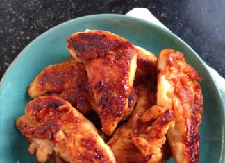 Poulet laqué minute