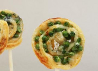sucettes petits pois roquefort