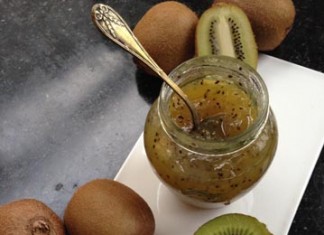 Confiture de kiwis et vanille