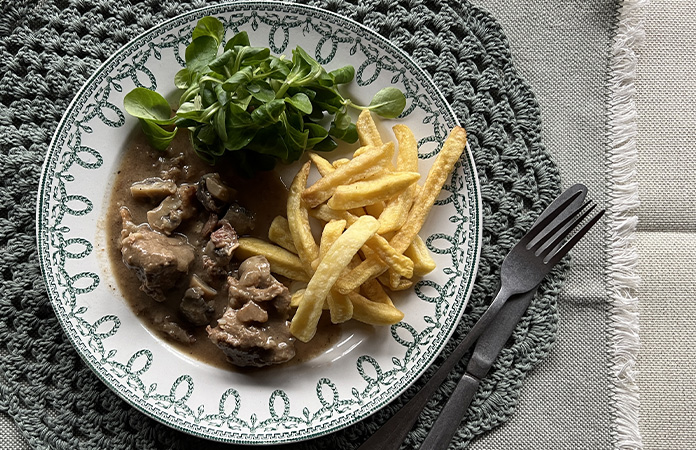 Carbonnade de bœuf à la bière