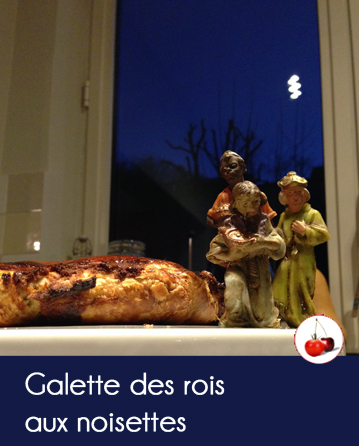 Galette des rois aux noisettes