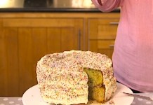 Confettis cake