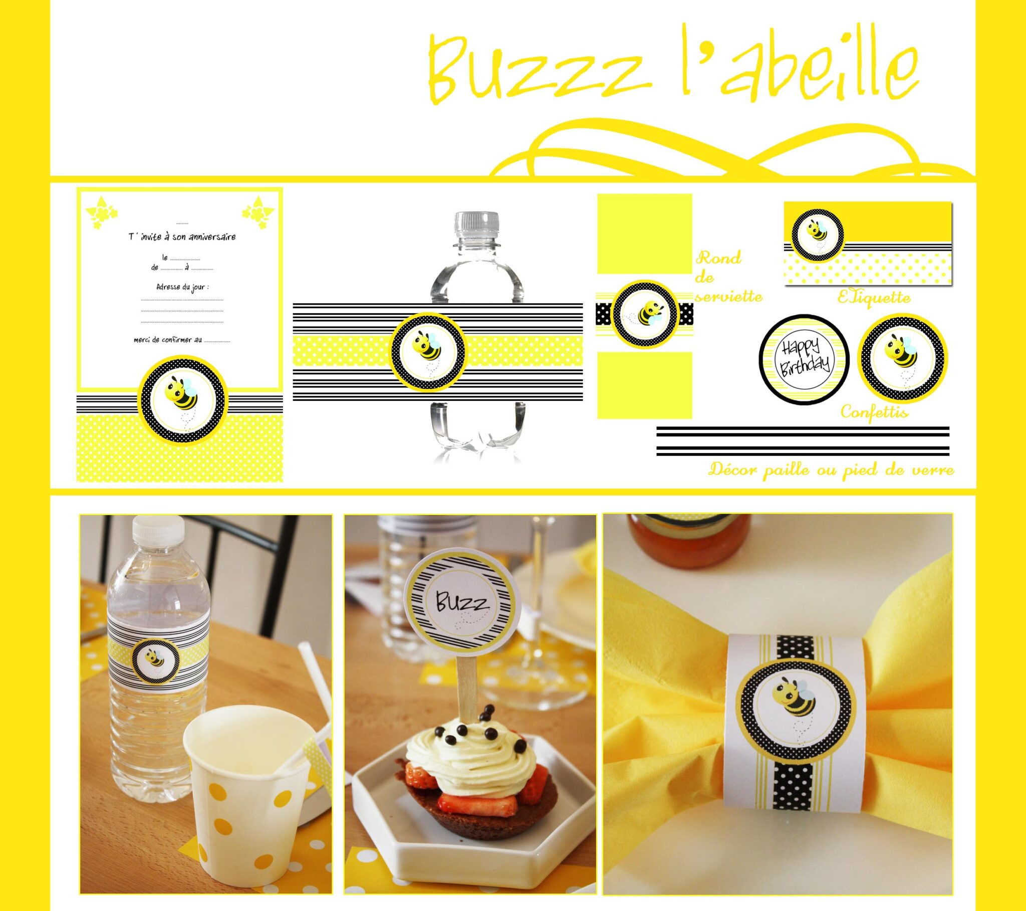 Buzz l'abeille | Imprimable