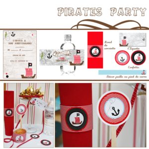 Anniversaire Pirates | Imprimable