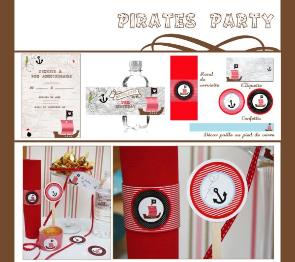 Anniversaire Pirates | Imprimable
