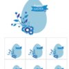 Cliquez sur l'image pour télécharger gratuitement le kit déco Pâque bleu