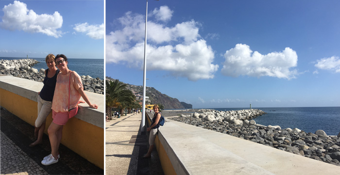 funchal promenade mer