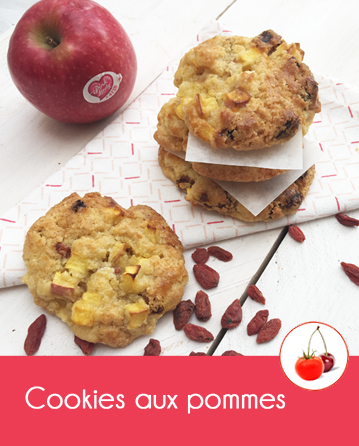 Cookies aux pommes