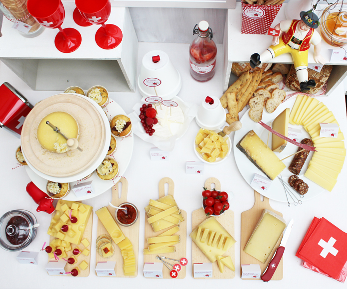 Cheese Party - Buffet de fromages de Suisse