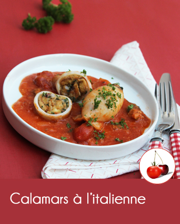 Calamars à l'italienne | Cahier de recettes Printemps Eté 2016