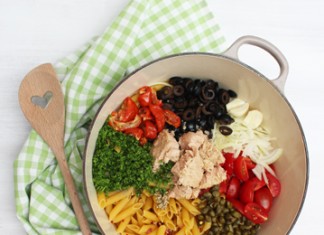 One pot pasta au thon | Cahier de recettes Printemps Eté 2016