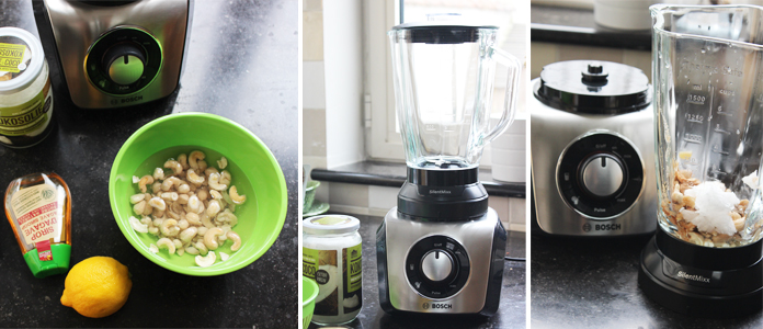 Power balls réalisés avec le blender Bosch SilentMixx