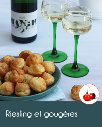 Riesling et gougères | Cahier de recettes Printemps Eté 2016