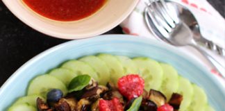 Une jolie salade avec des moches légumes