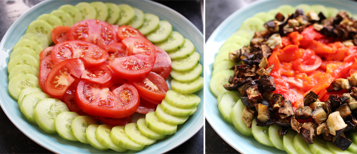 Une jolie salade avec des moches légumes