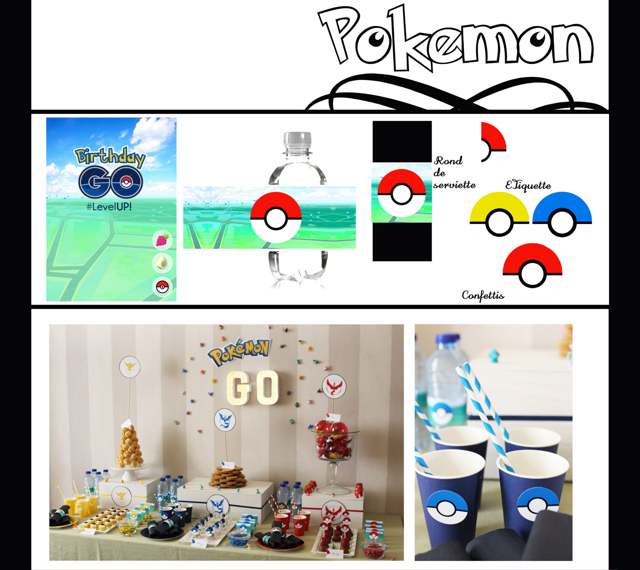 Une Decoration D Anniversaire Pokemon Go Imprimable Gratuit