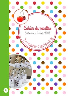 Cahier de recettes automne hiver 2016