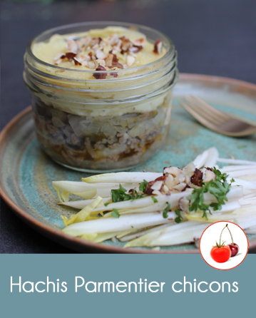 Hachis Parmentier chicons une recette gratinée 