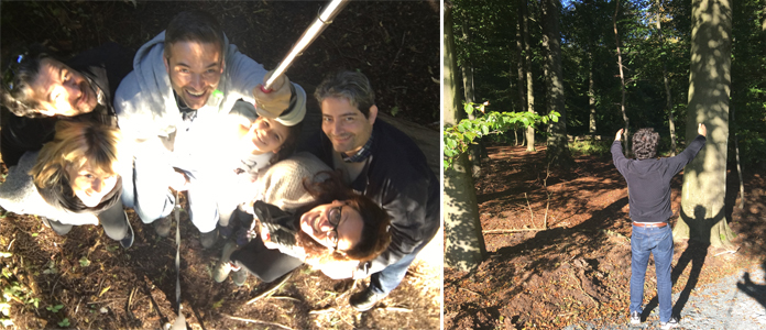 Balade dans les bois de la forêt de Soignes à Groenendael