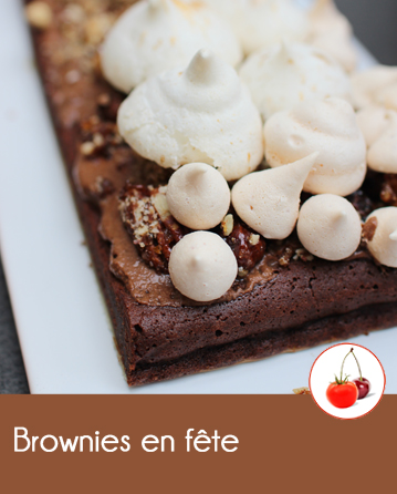 Brownies en fête