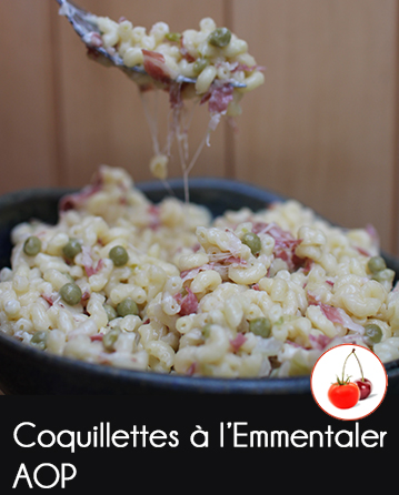 Coquillettes à l’Emmentaler AOP