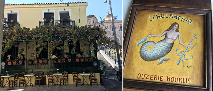 Ouzerie Kouklis restaurant Athènes