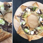 Tarte étoile hareng fumé, pomme de terre et fenouil