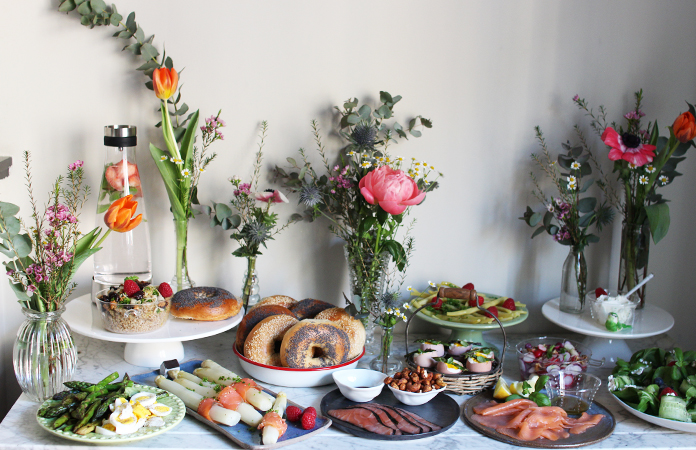 Brunch de printemps prêt en moins d'une heure !