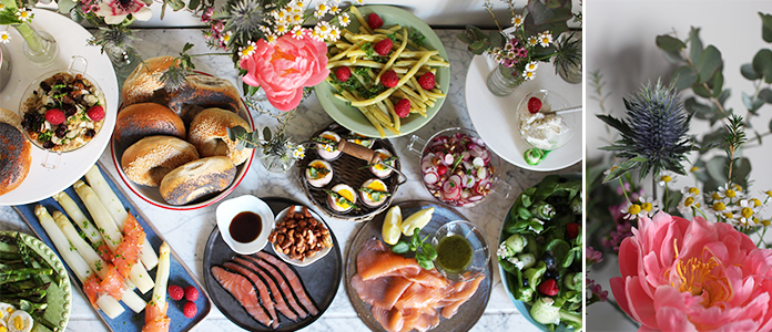 Brunch de printemps prêt en moins d'une heure !