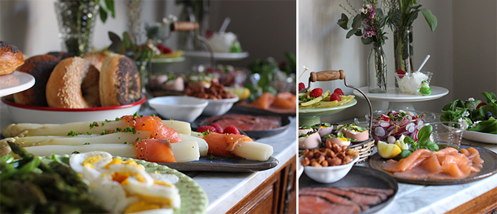 Brunch de printemps prêt en moins d'une heure !