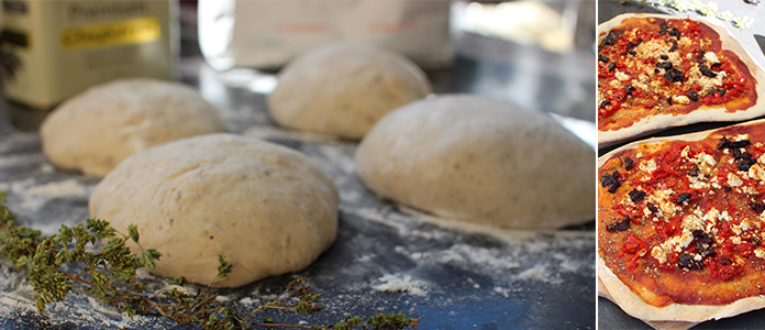 Pâte à pizza à l’origan