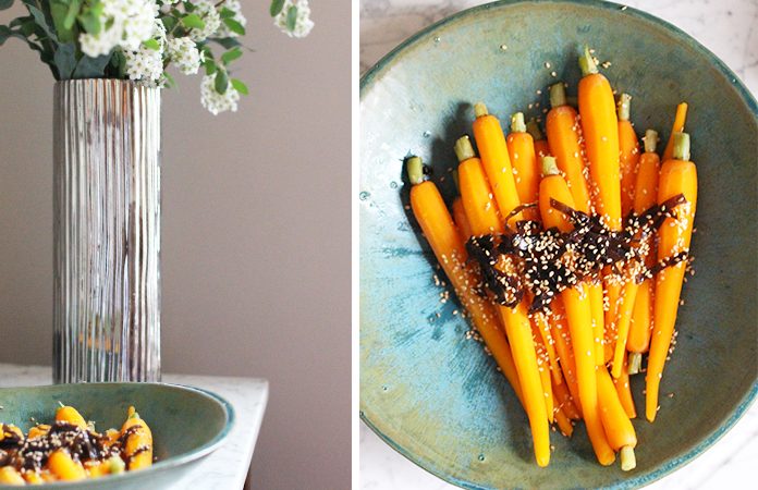 Carottes-aux-saveurs-asiatiques-2 Carottes aux saveurs asiatiques et algues rouges dulse | Une recette végétarienne
