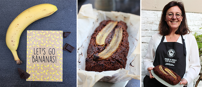 Cake à la banane et au chocolat