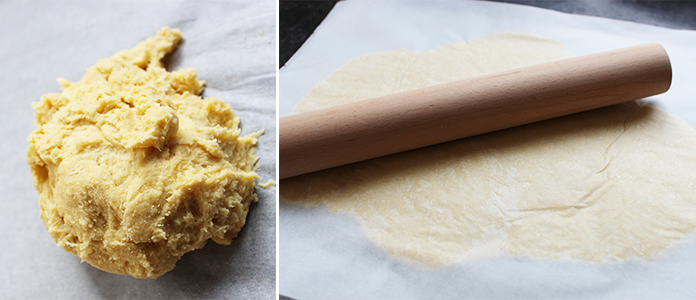 Scones aux pêches