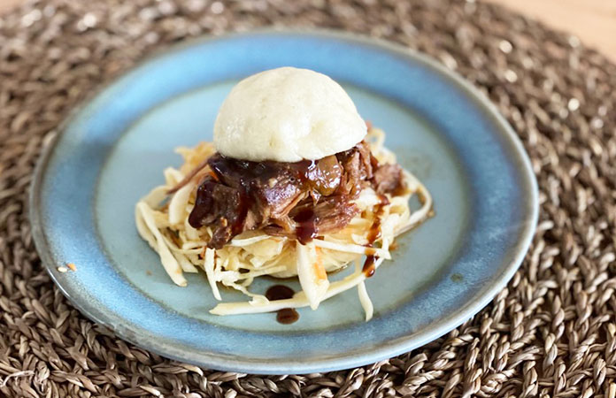 Banh boah - Bao au pulled pork 