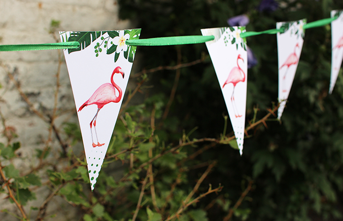 Flamingo Party - Décoration imprimable gratuitement 