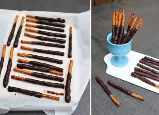 Bretzel au chocolat
