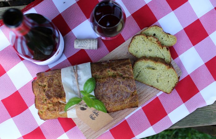 Cake au pesto, l'idéal pour l'apéro